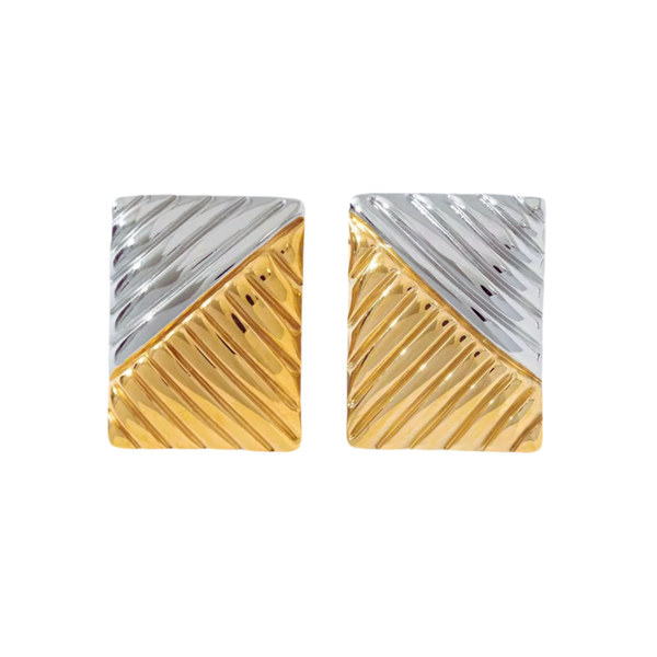 Danai Earrings | Two Tone