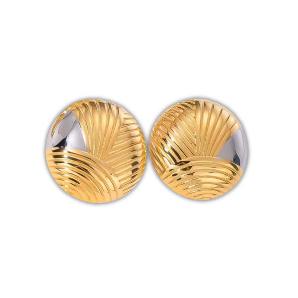 Novene Earrings | Two Tone