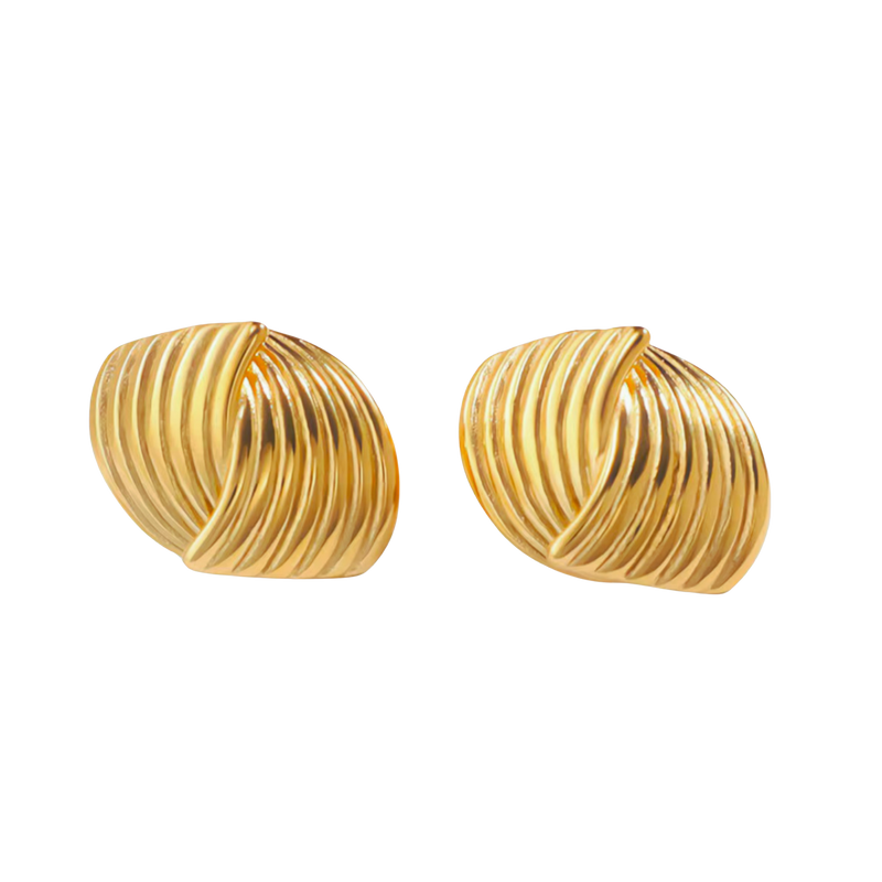 Solene Earrings | Gold